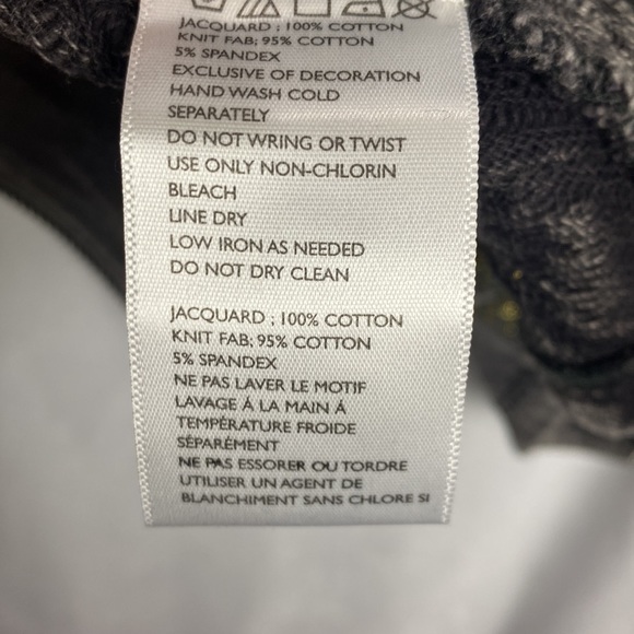 Anthropologie ecoté Bohemian Mineral Wash Metallic Ribbon Cropped Tube Top - L - Picture 11 of 11